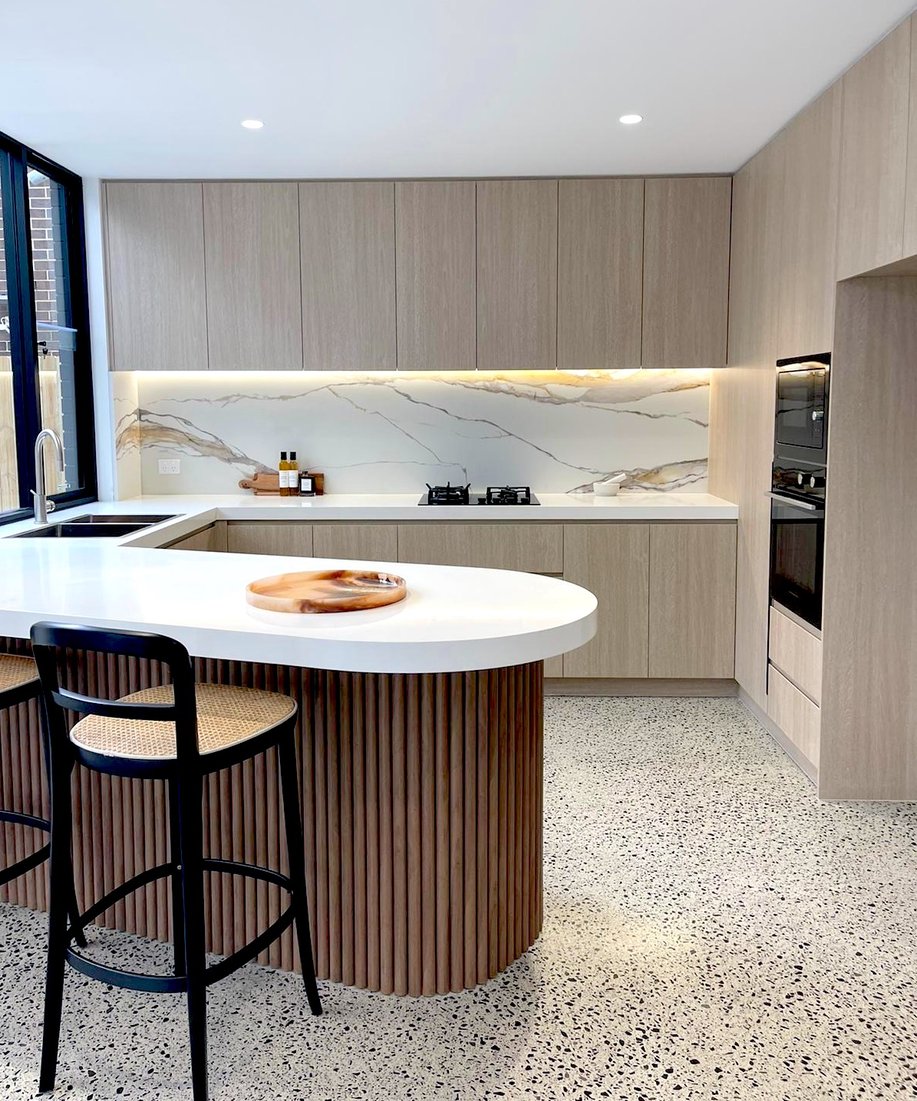 How to Style Your Kitchen Island Bench