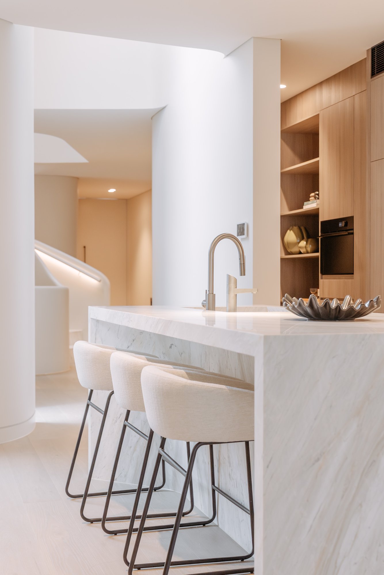Kitchen bench styling