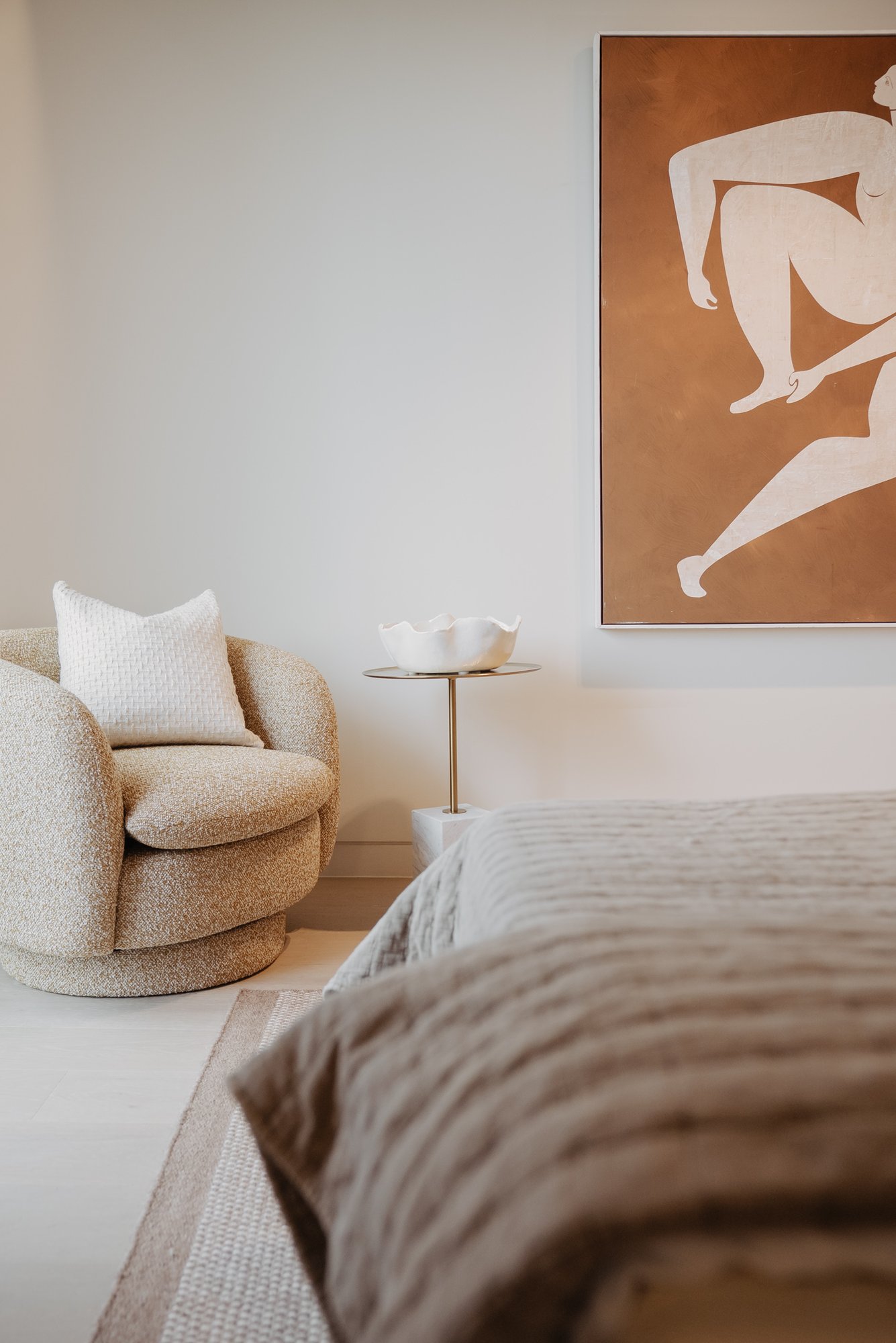 bedroom styling