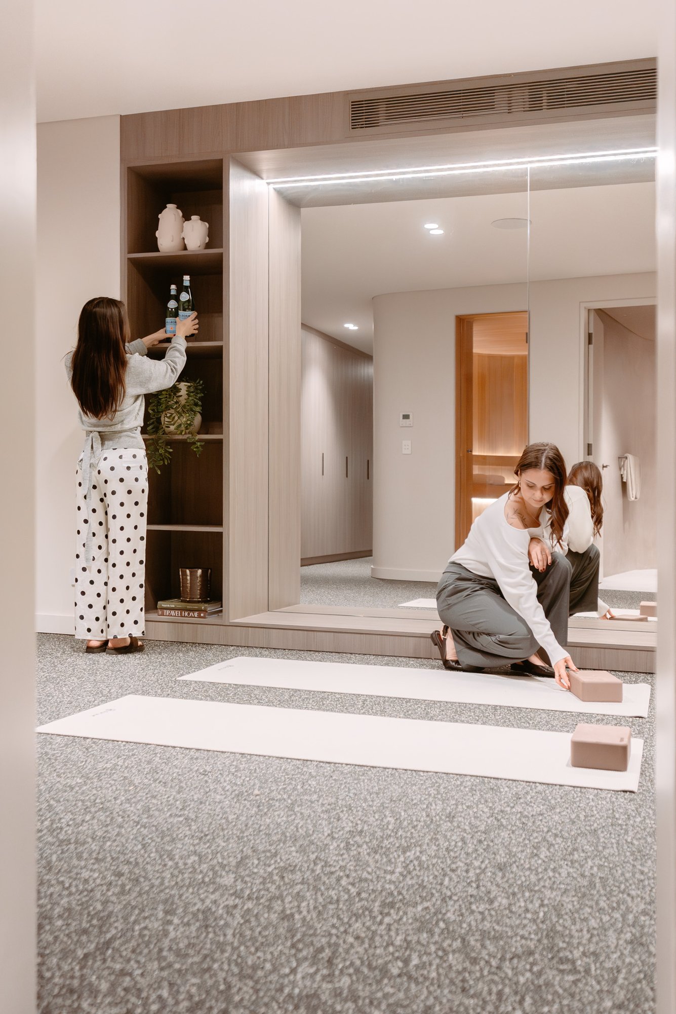 gym wellness styling
