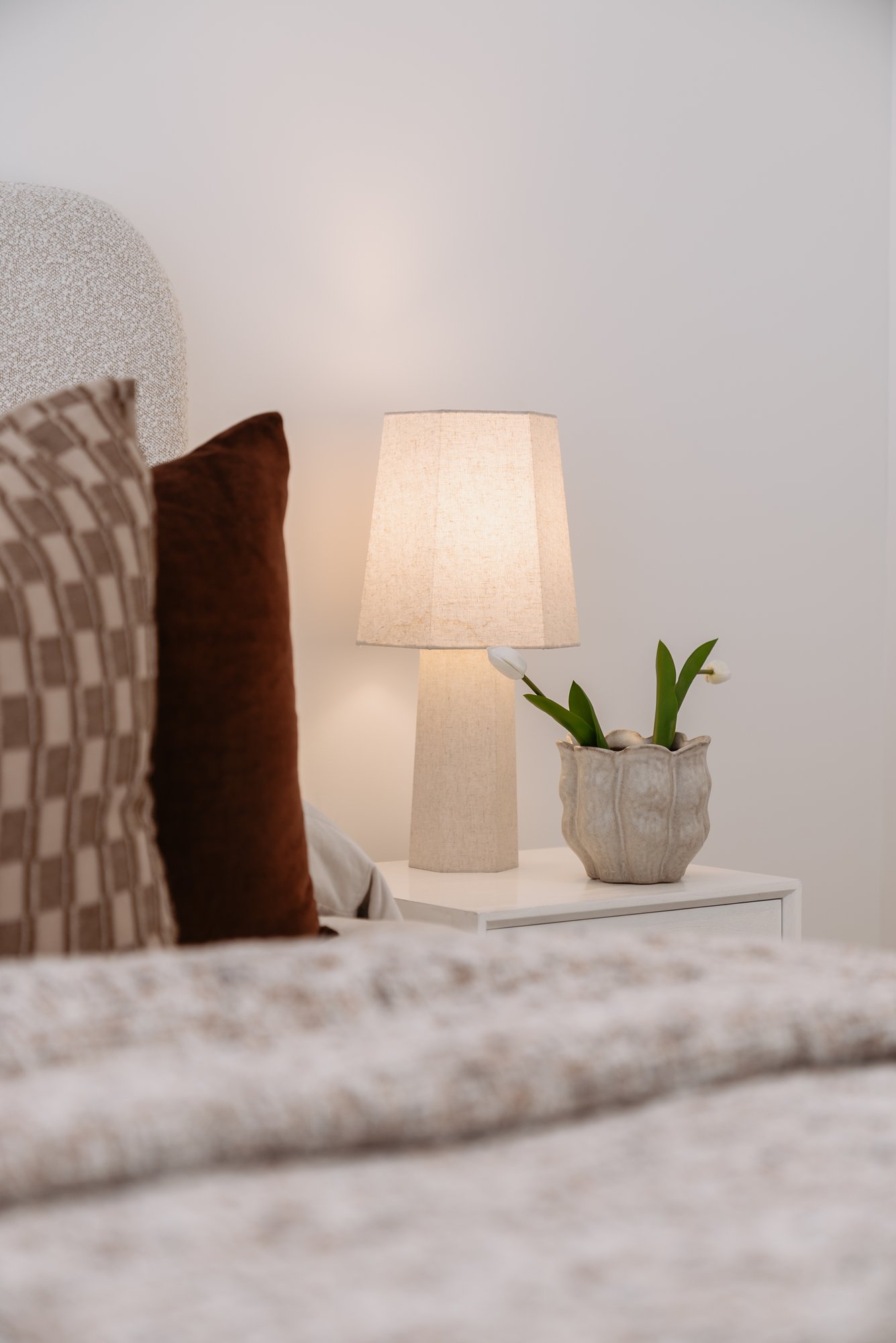 Bed styled