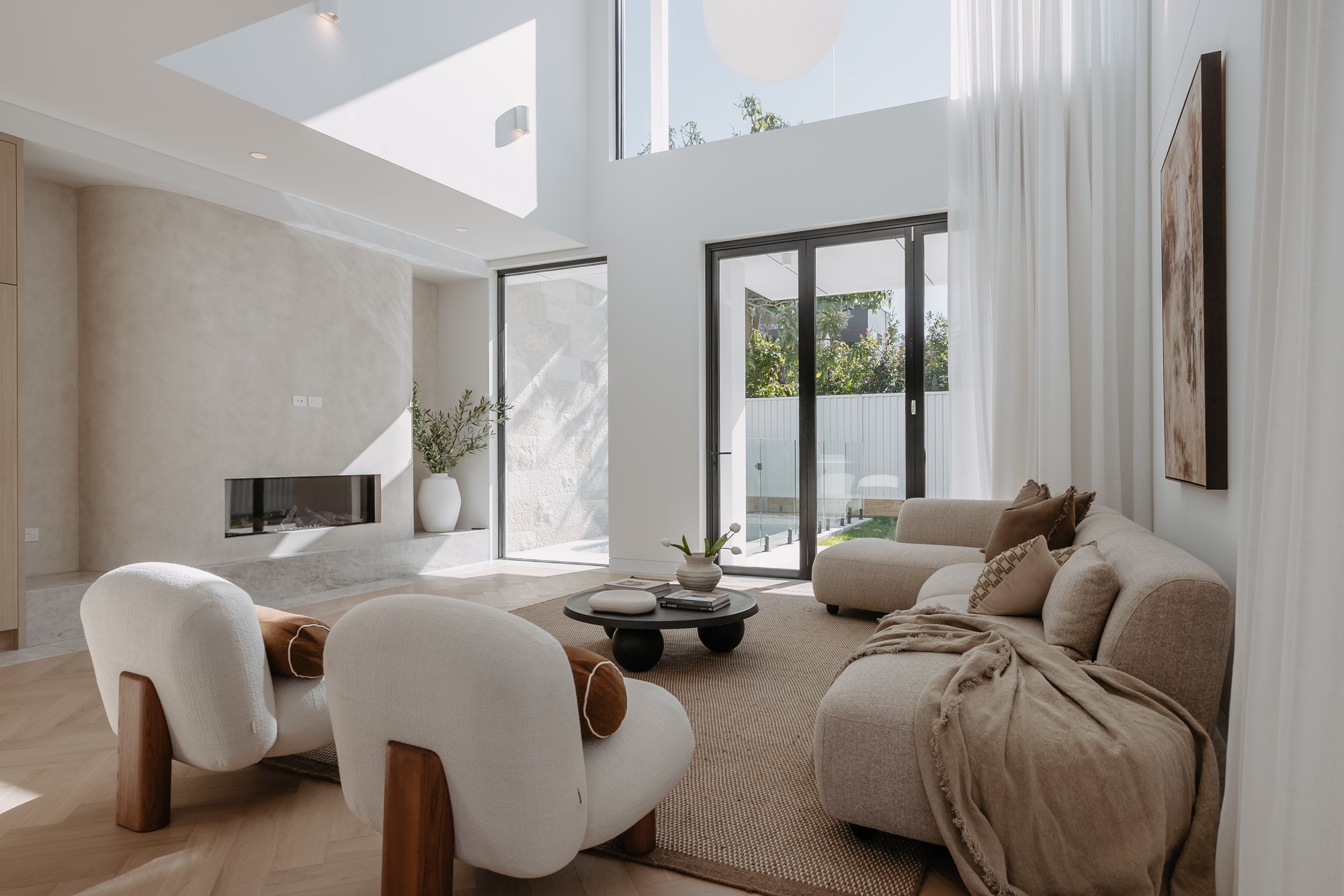 Open plan styling