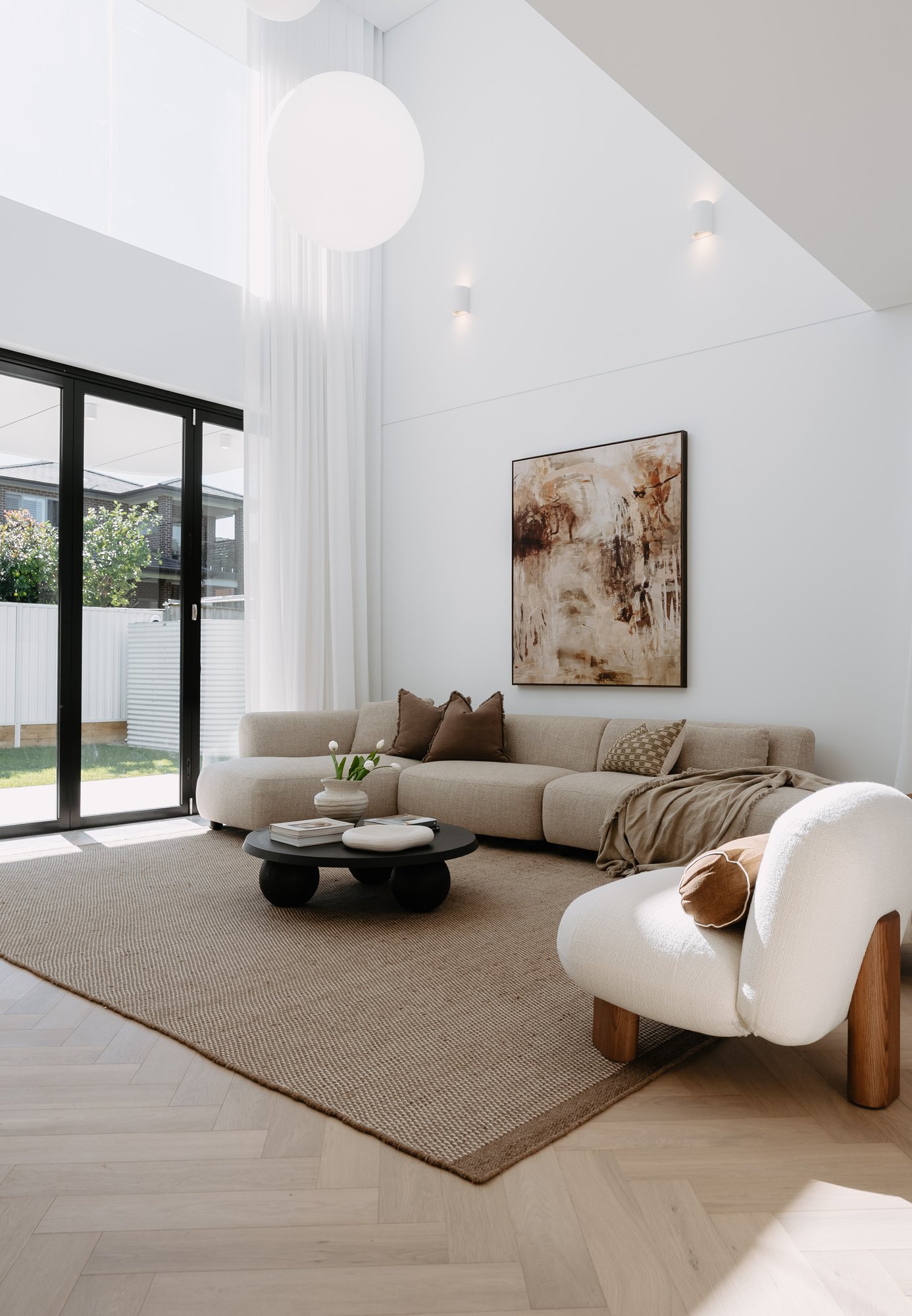 Lounge room styled