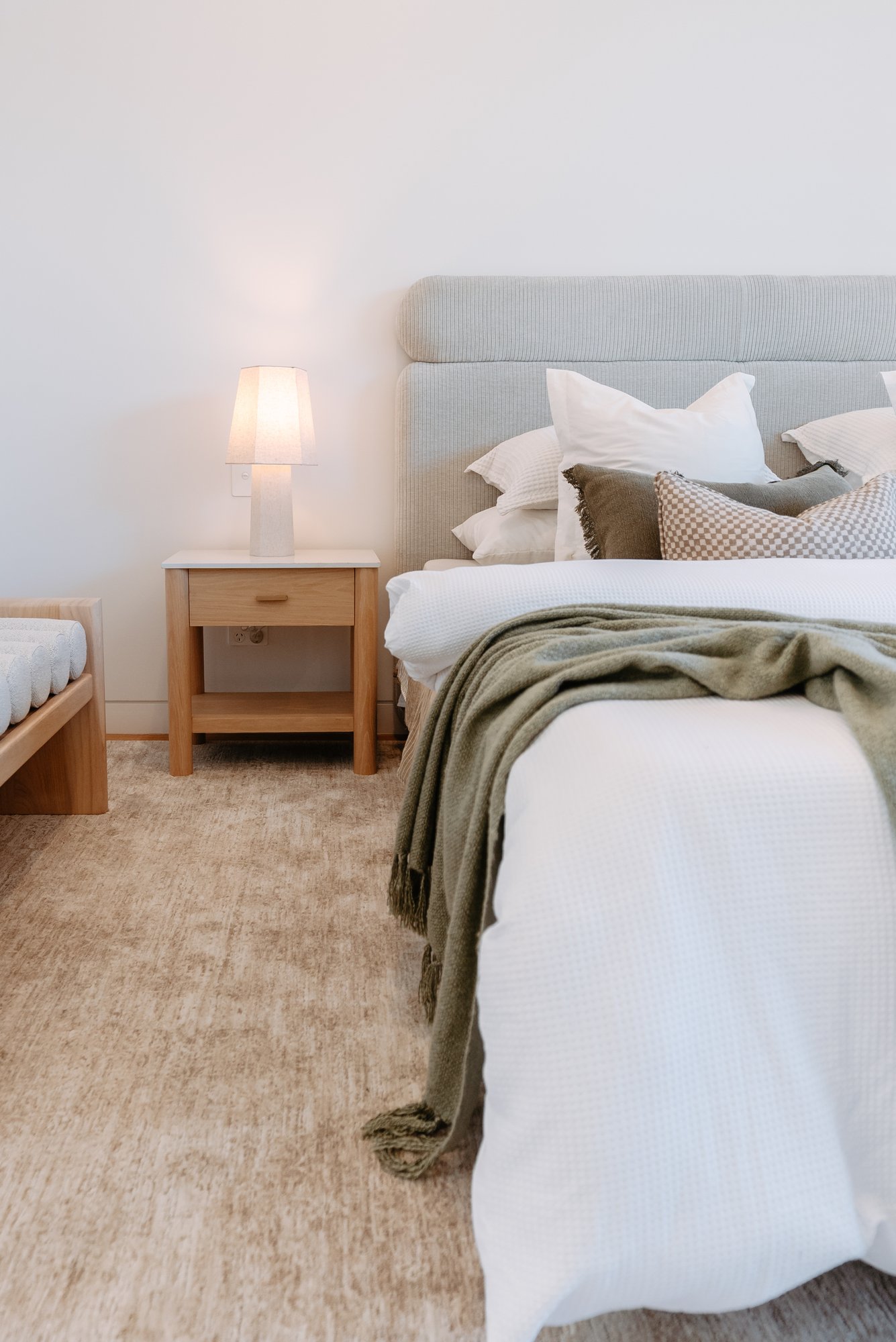 Styled bedroom