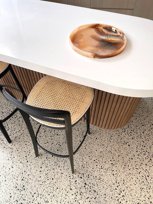 Match the kitchen island bench with the right stools